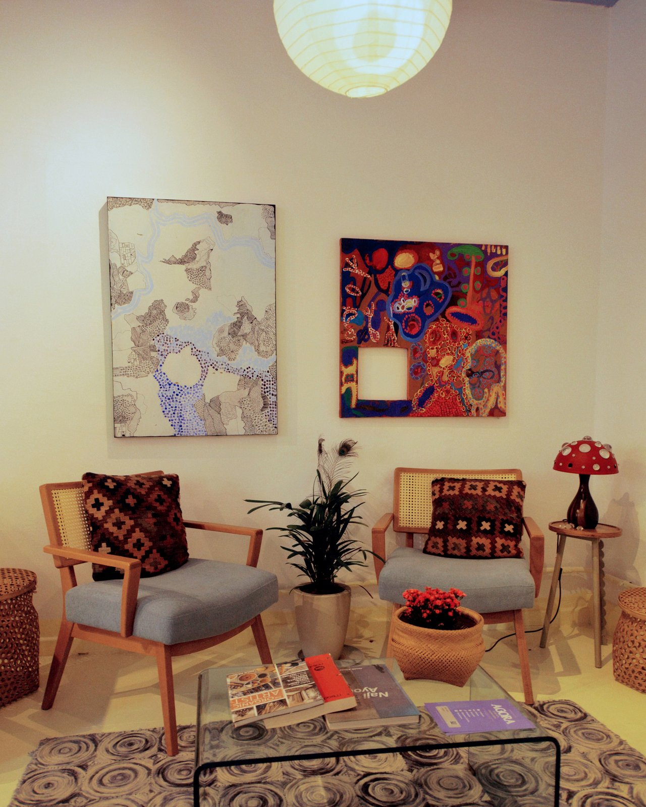 A sala do ateliê Agora, em Pinheiros