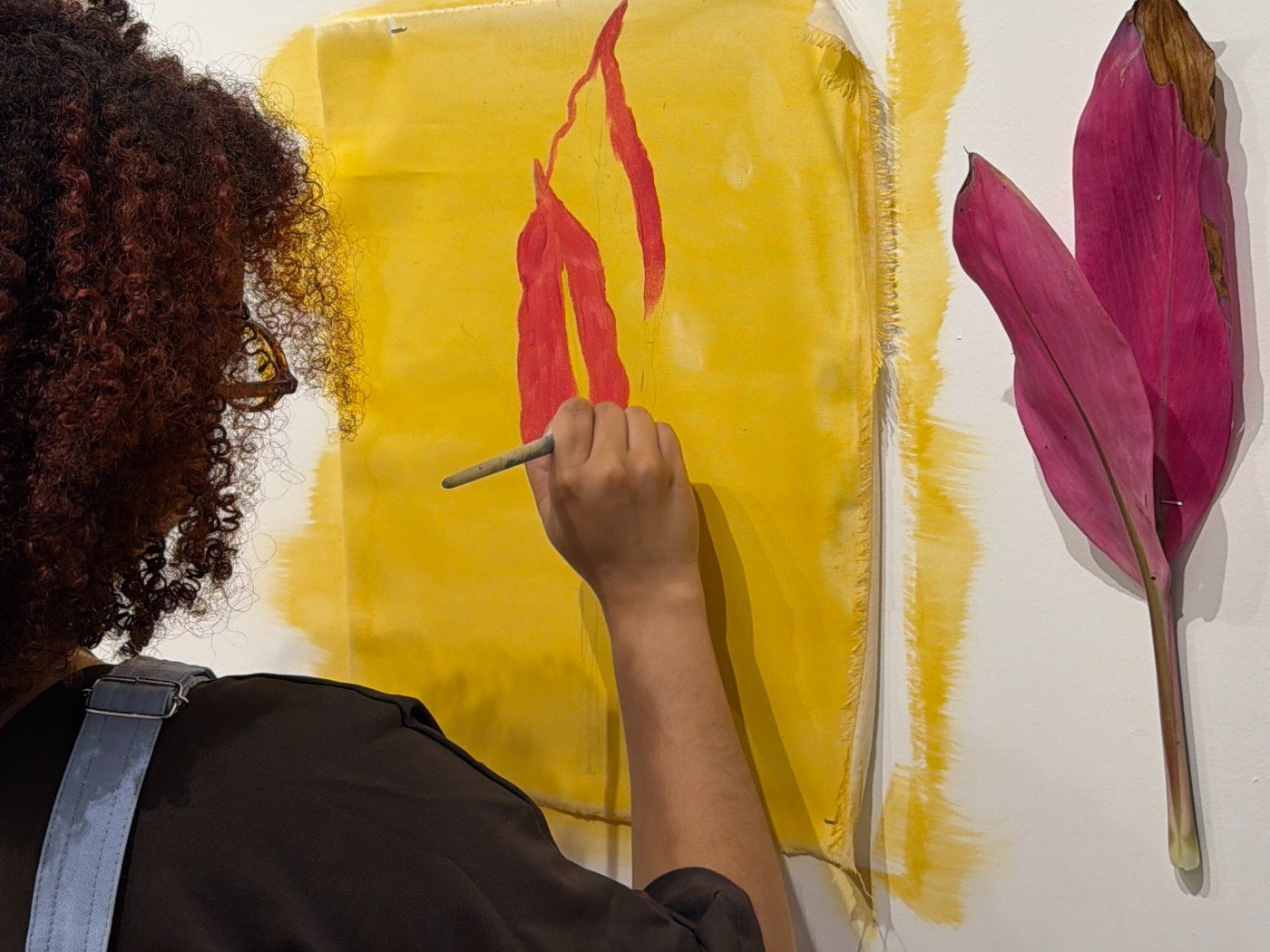 Aula de Artness no ateliê Agora
